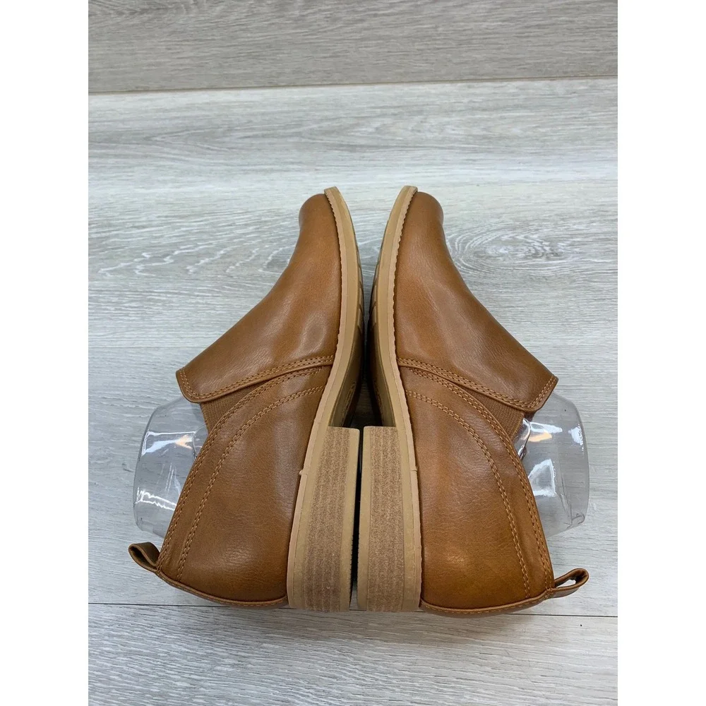 Eurosoft by Sofft Maggie Women's 9.5 Brown Ankle Boots Comfort Casual Booties